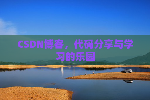 CSDN博客，代码分享与学习的乐园